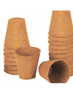 Godets ronds biodégradables