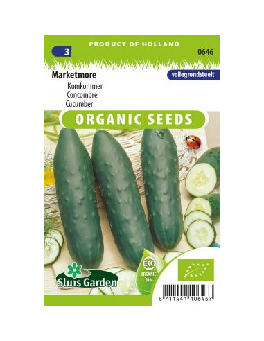 Semences bio Concombre Marketmore